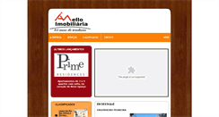 Desktop Screenshot of melloimobiliaria.com.br